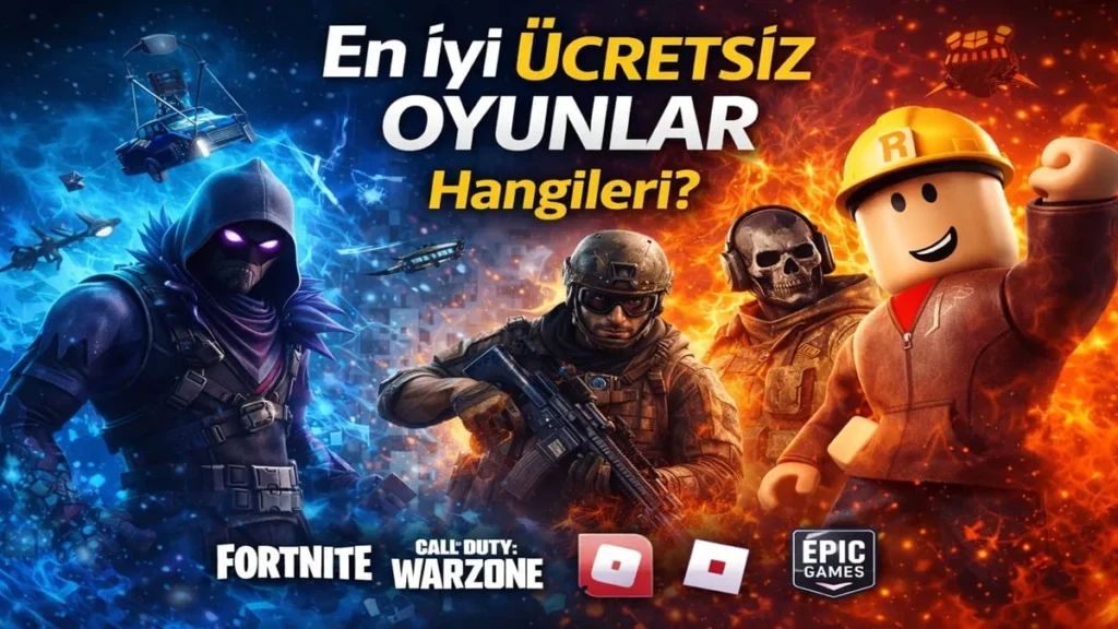 2026'da Ücretsiz PC ve Mobil Oyunlar Sektörü Domine Ediyor