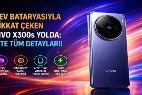 Dev Bataryasıyla Dikkat Çeken Vivo X300s Yolda: İşte Tüm Detayları