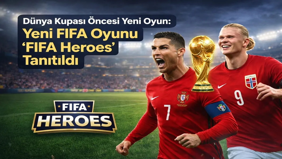 Dünya Kupası Öncesi Yeni Oyun: Yeni FIFA Oyunu 'FIFA Heroes' Tanıtıldı