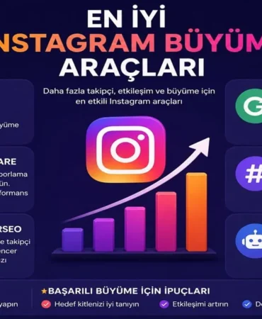 En İyi Instagram Büyüme Araçları (2026 Güncel ve Etkili)