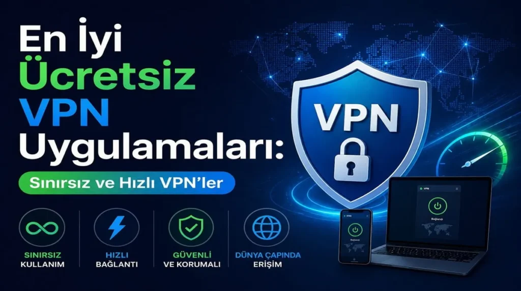 En İyi Ücretsiz VPN Uygulamaları: Sınırsız ve Hızlı VPN’ler