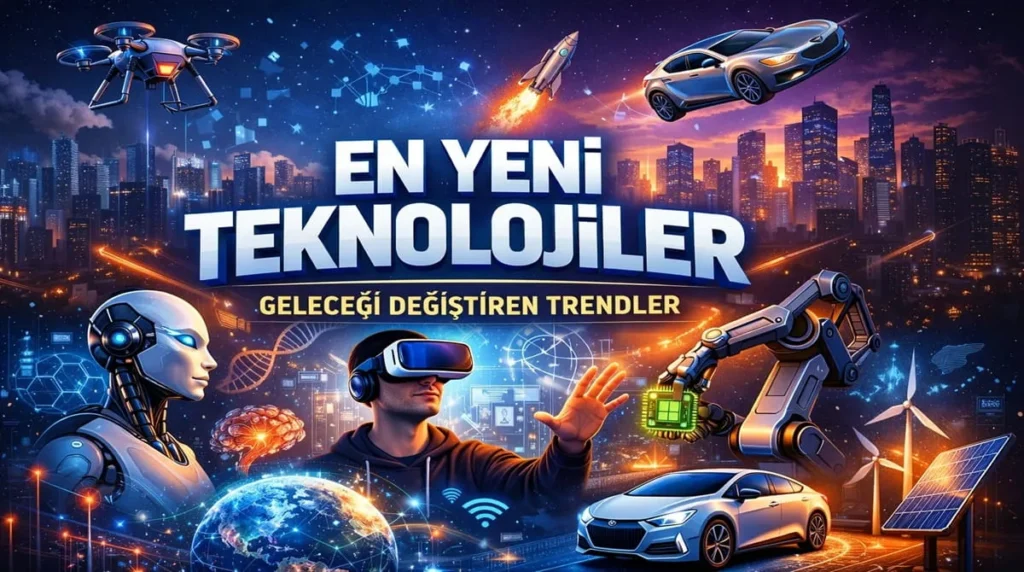 En Yeni Teknolojiler 2026: Geleceği Değiştiren Trendler