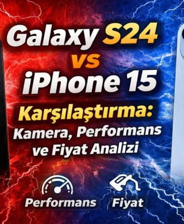 Galaxy S24 vs iPhone 15 Karşılaştırma: Kamera, Performans ve Fiyat Analizi