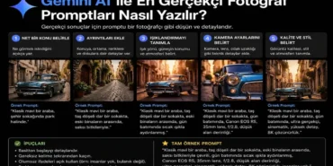 Gemini AI ile En Gerçekçi Fotoğraf Promptları Nasıl Yazılır?
