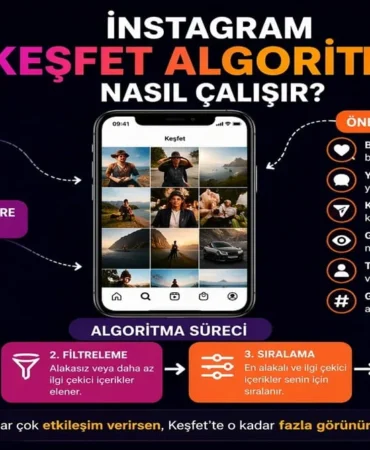 İnstagram Keşfet Algoritması Nasıl Çalışır? (2026)