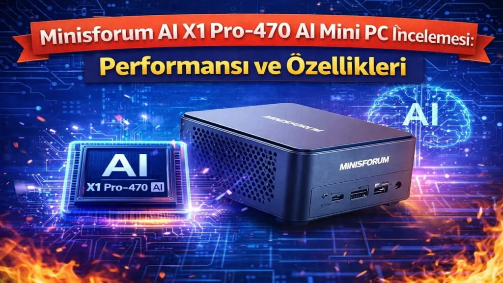 Minisforum AI X1 Pro-470 AI Mini PC İncelemesi: Performansı ve Özellikleri