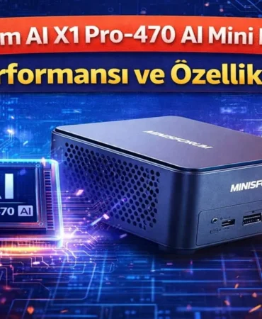 Minisforum AI X1 Pro-470 AI Mini PC İncelemesi: Performansı ve Özellikleri