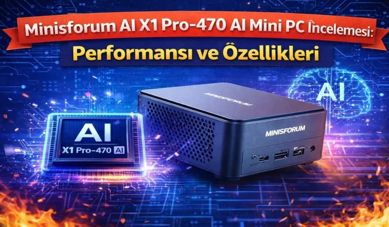 Minisforum AI X1 Pro-470 AI Mini PC İncelemesi: Performansı ve Özellikleri