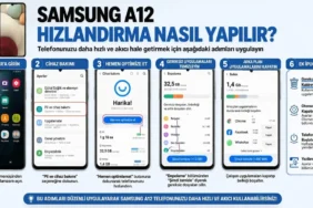 Samsung A12 Hızlandırma Nasıl Yapılır?