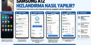 Samsung A12 Hızlandırma Nasıl Yapılır?