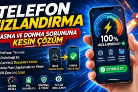 Telefon Hızlandırma Kasma ve Donma Sorununa Kesin Çözüm