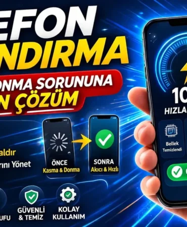 Telefon Hızlandırma Kasma ve Donma Sorununa Kesin Çözüm