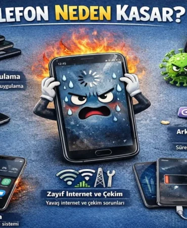 Telefon Neden Kasar? (Tüm Nedenler ve Kesin Çözümler)