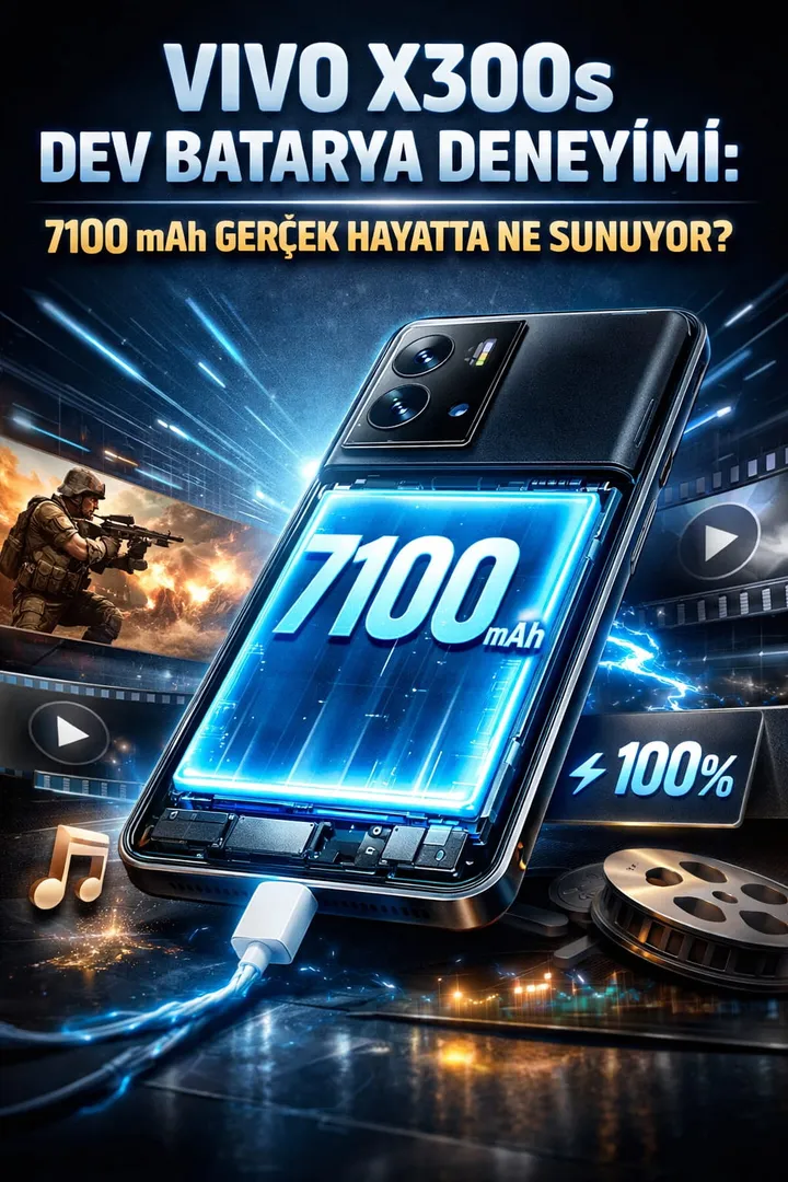 Vivo X300s  Dev Batarya Deneyimi: