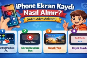 iPhone Ekran Kaydı Nasıl Alınır? (Adım Adım Anlatım)